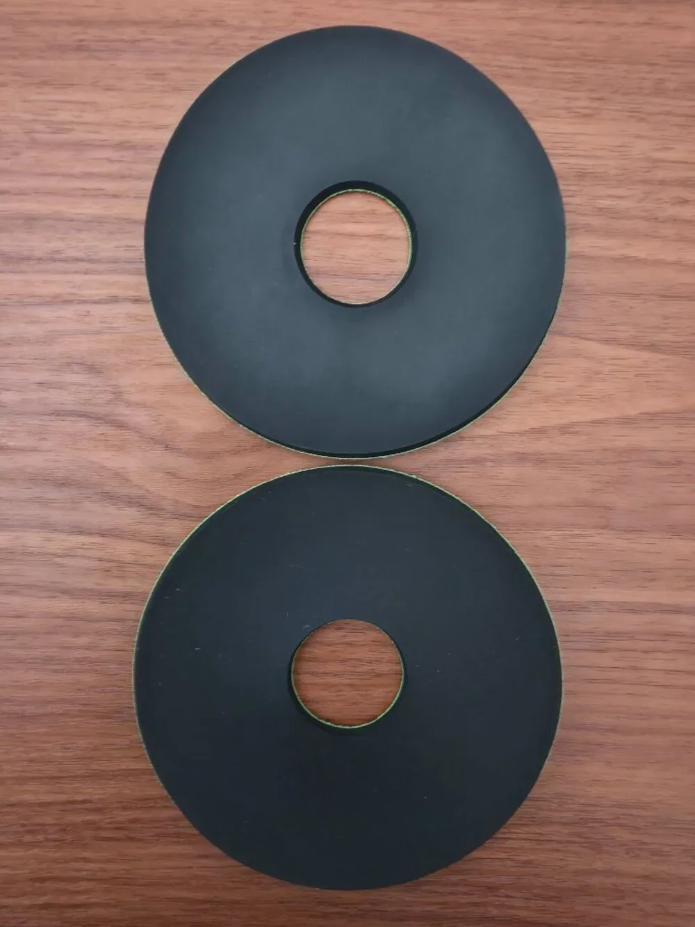 L'il Sucker Set Of 2 Green Round Drink Holder Coaster Suction 4